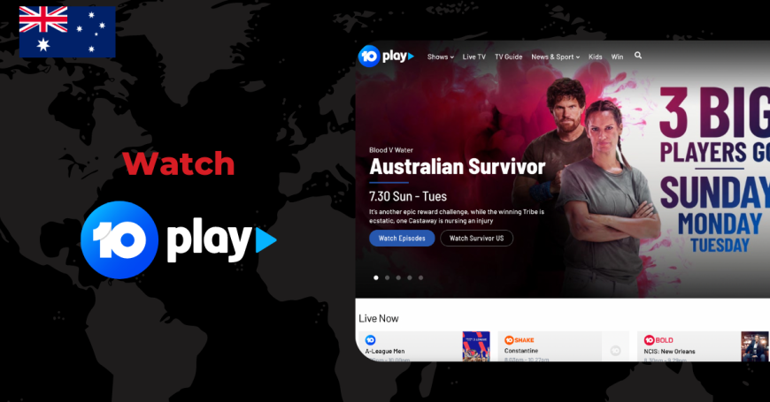 Watch 10play in Australia