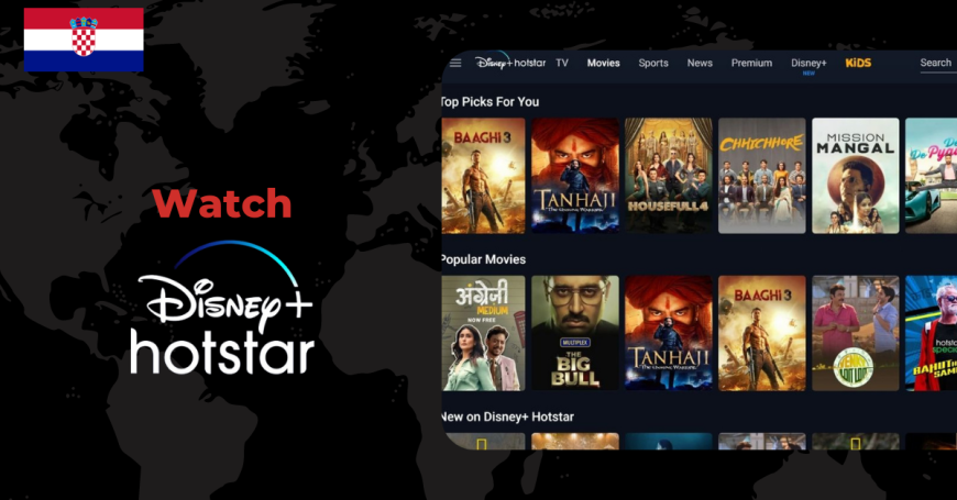 Watch Disney + Hotstar in Croatia