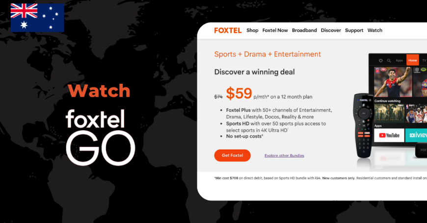 Watch Foxtel GO in Australia