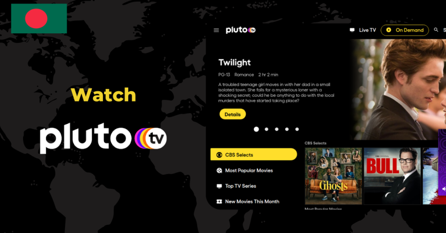 Watch Pluto TV in Bangladesh