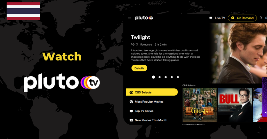 Watch Pluto TV in Thailand