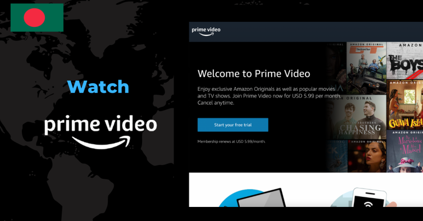 Watch Prime Video in Bangladesh