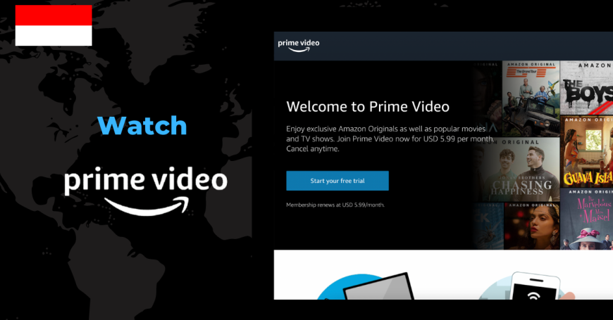 Watch Prime Video in Indonesia