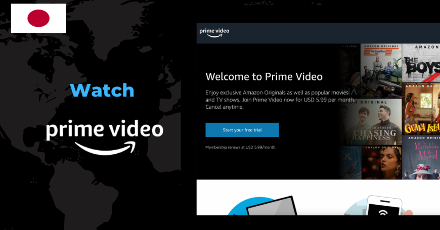 Watch Prime Video in Japan