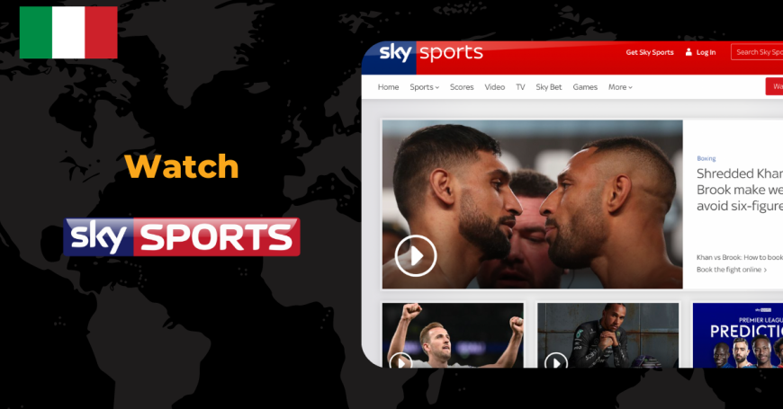 Watch Sky Sports in Italy