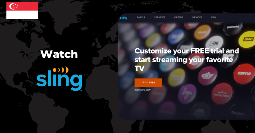 Watch Sling TV in Singapore