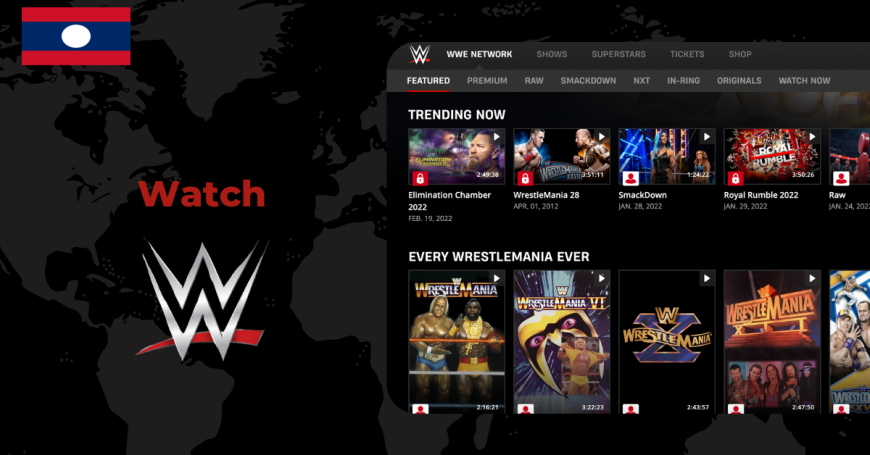 Watch WWE Network in Lao 