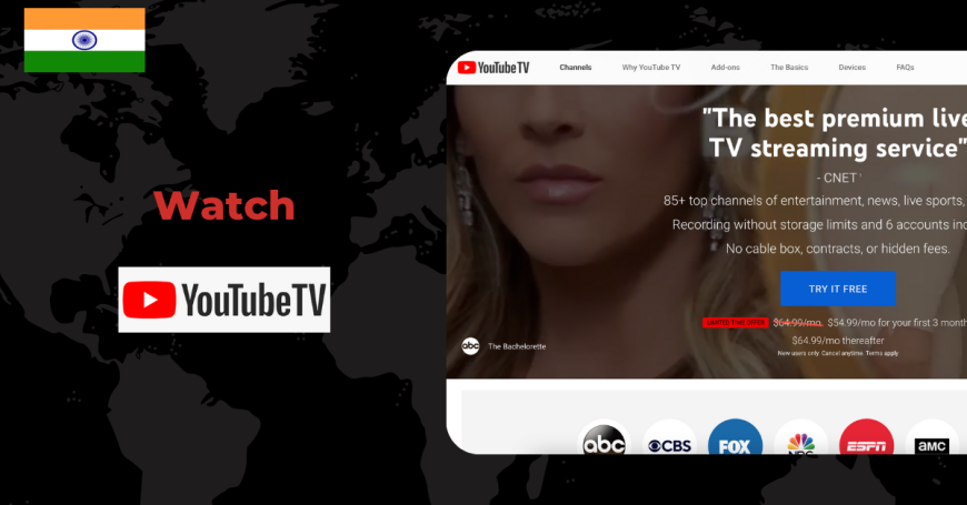 Watch YouTube TV in India